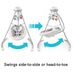 Fisher-price peek-a-boo fox cradle swing - Image 5