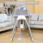 Mastela Music 4in1 Bedside Crib Sleeper Electric Baby Bassinet Swing Beside Sleeper Baby Cradle for Baby - Image 3