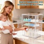 Baby Bottle Organizer, 3-Tier Bottle Storage - Image 4
