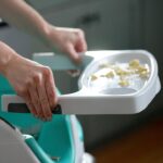 Baby Einstein Dine & Discover Multi-Use Booster Feeding & Floor Activity Seat with Self-Storing Tray - Image 6