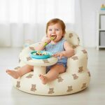 Inflatable Baby Seat with Tray and Built-in Air Pump - Image 6