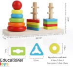 Rainbow three column tower - Image 3