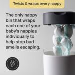 Tommee Tippee Twist and Click Nappy Bin Starter Set - Image 6