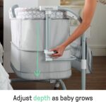 Inegenuity dream and glow bedside bassinet - Image 3